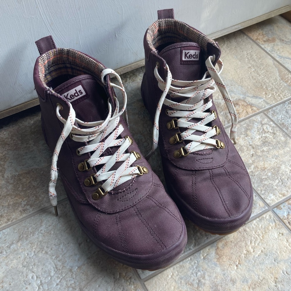 Keds Scout Waterproof Hi Top Ankle Rain Boots Women’s Size 10